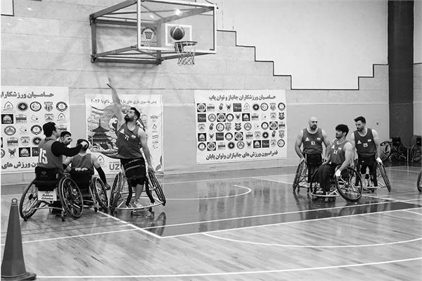 اردوی تیم ملی بسکتبال با ویلچر  1