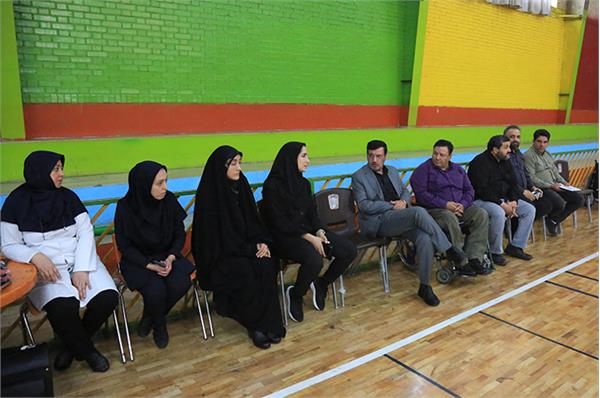 بازدید بسکتبال با ویلچر  8