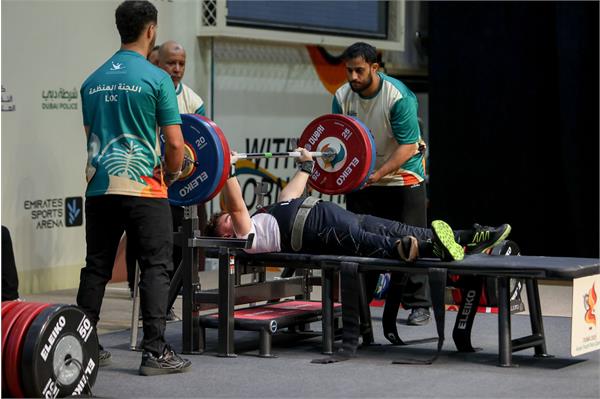 گزارش تصویری | روز دوم رقابت‌های پاراوزنه‌برداری بازی‌های پاراآسیایی دبی ۲۰۲۵  23