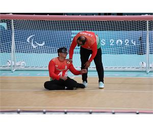 Paris 2024 Goalball Iran France 2