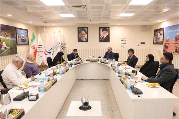 نشست رییس کمیته ملی پارالمپیک و رئیس سازمان‌ آموزش و پرورش استثنایی 4