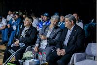 حضور رئیس سازمان بهزیستی در جشن قهرمانی بسکتبال با ویلچر سه نفره