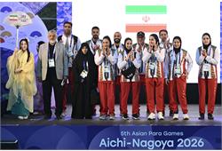 Iranian Flag Raised Ahead of Aichi-Nagoya 2026 Asian Para Games