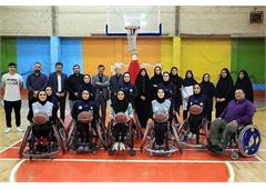 Iran NPC President Visits Females’ Wheelchair Basketball Hangzhou Preparatory Camp