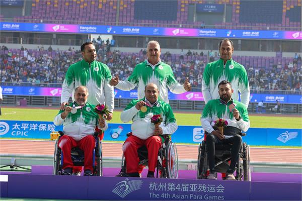 مردان پارادوومیدانی‌کار ایران در بازی‌های پاراآسیایی 26