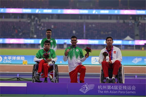 مردان پارادوومیدانی‌کار ایران در بازی‌های پاراآسیایی 12