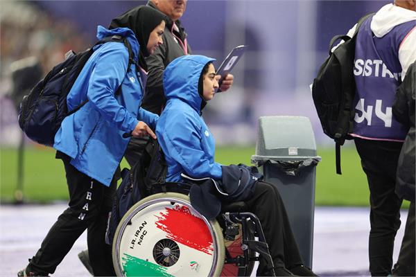 Paris Day 2 Athletics Amir kholousi. Sadegh Nikgotar 11