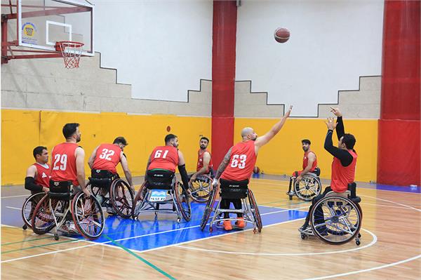 اردوی تیم ملی بسکتبال با ویلچر  5