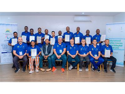 Level 1 Coaching Course Concludes Successfully in Kigali/ Iran's Hadi Rezaei leads Level 2 practical course