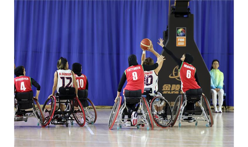 گزارش تصویری/ دیدار تیم ملی بسکتبال با ویلچر بانوان کشورمان مقابل تایلند 5