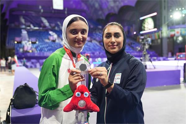 Paris Taekwondo Zahra Rahimi Medal 6