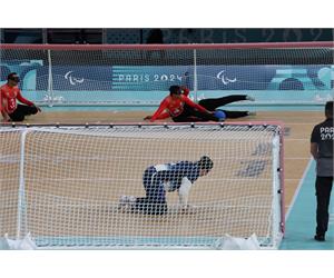 Paris 2024 Goalball Iran France 16