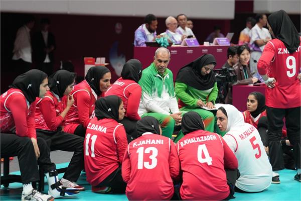 والیبال نشسته بانوان و مراسم توزیع مدال بازی‌های پاراآسیایی هانگژو 12