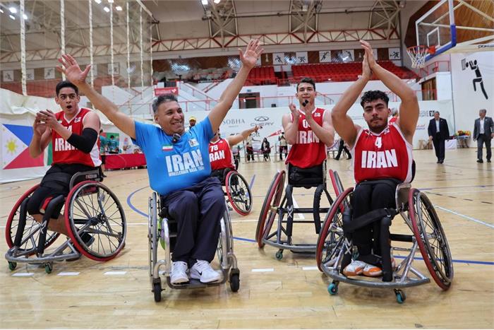 تیم بسکتبال با ویلچر سه نفره پسران ایران قهرمان بازی‌های پاراآسیایی جوانان دبی ۲۰۲۵ شد