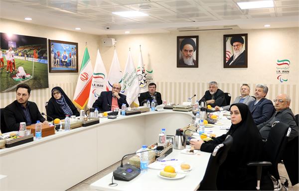 نخستین نشست شورای عالی فنی کمیته ملی پارالمپیک  4