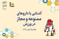 دفترچه راهنمای «ورزش پاک، ویژه بازی‌های پارالمپیک پاریس» منتشر شد