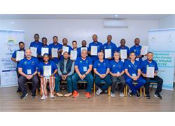 Level 1 Coaching Course Concludes Successfully in Kigali/ Iran's Hadi Rezaei leads Level 2 practical course