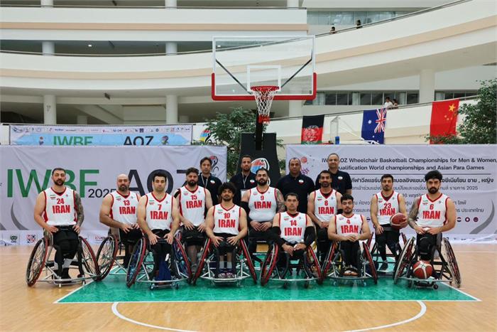 تیم ملی بسکتبال با ویلچر مردان ایران در جایگاه سوم آسیا قرار گرفت/ کسب سهمیه بازی های آیچی_ناگویا برای تیم مردان و زنان ایران