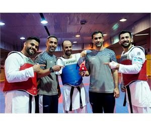 Iran Para Taekwondo prep Paris camp 10
