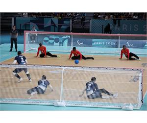Paris 2024 Goalball Iran France 15